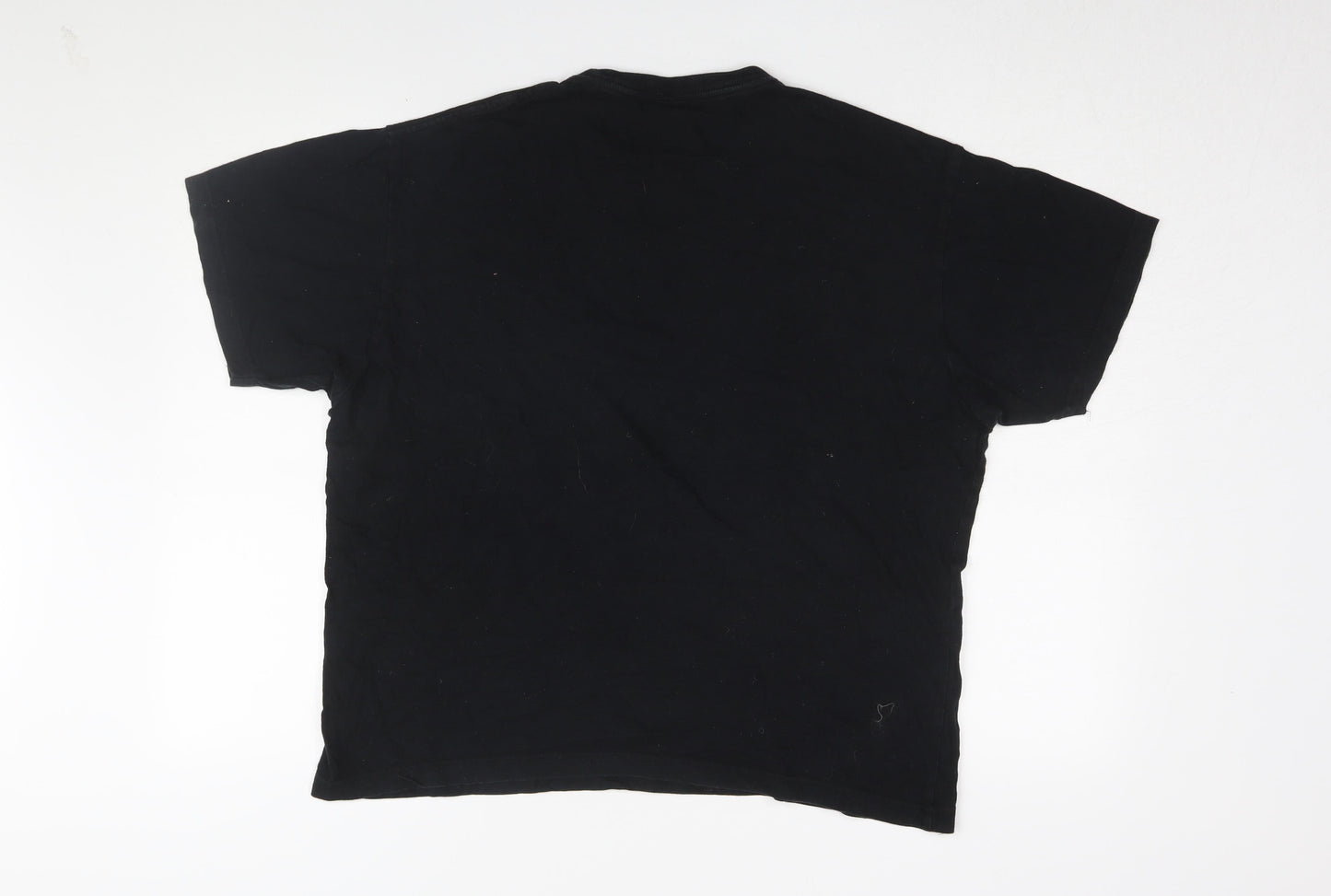 Unisex Adults UK Size XL Roly Black Basic T-Shirt