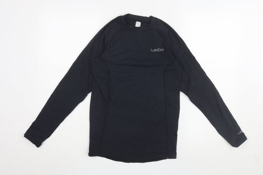 Decathlon Men's Black XS Athletic Pullover Top