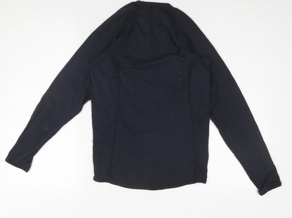 Decathlon Men's Black XS Athletic Pullover Top