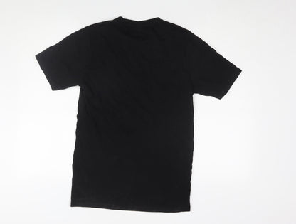 Marvel Men's Black Graphic T-Shirt, Size S