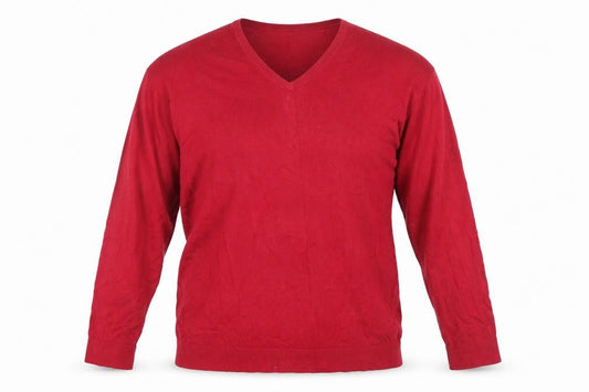 Mens UK Size XL Austin Reed Red Pullover Jumper