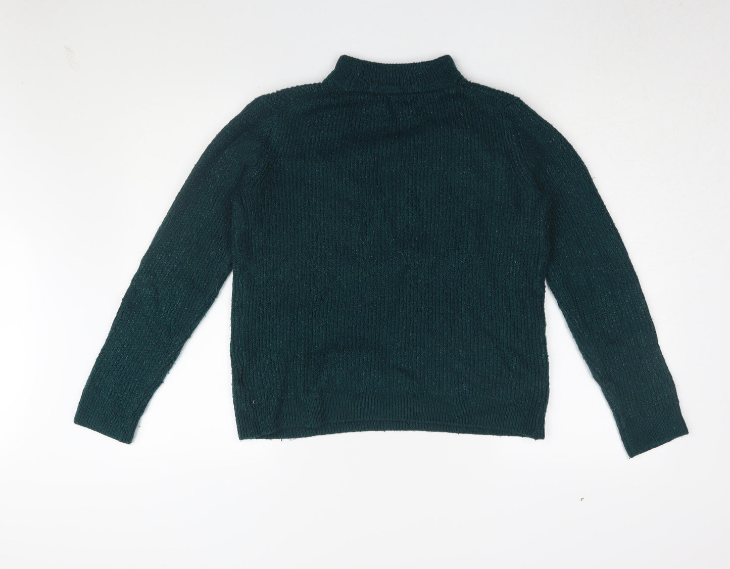 Jean Pascale Women's Green Pullover Jumper, Size S