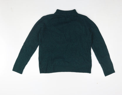Jean Pascale Women's Green Pullover Jumper, Size S