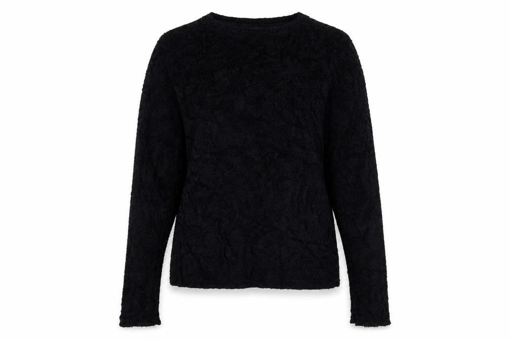 Womens UK Size M Jigsaw Black Pullover Jumper