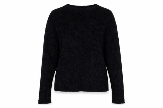 Womens UK Size M Jigsaw Black Pullover Jumper