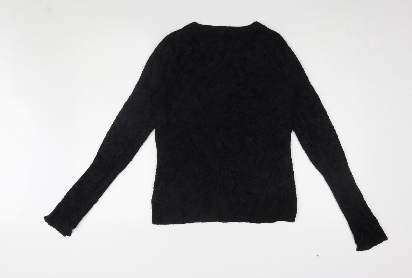 Jigsaw Women's Black Pullover Jumper M Long Sleeve