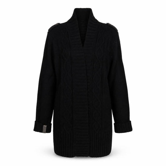 Womens UK Size 12 Golddigga Black Basic Jacket