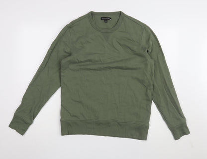 Mens UK Size S Banana Republic Green Pullover Sweatshirt