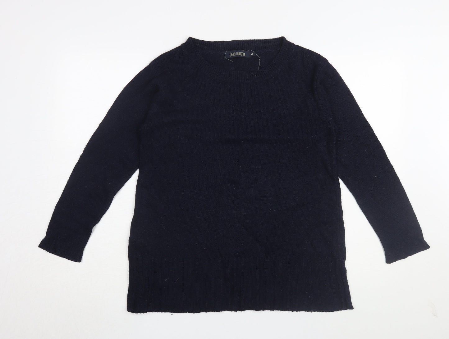 Womens UK Size S French Connection Black Pullover Jumper