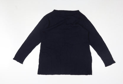 Womens UK Size S French Connection Black Pullover Jumper