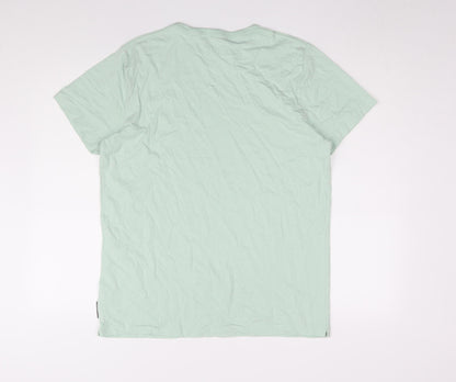 Mens UK Size XL French Connection Green  T-Shirt