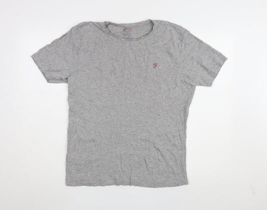 Mens UK Size L Farah Grey  T-Shirt