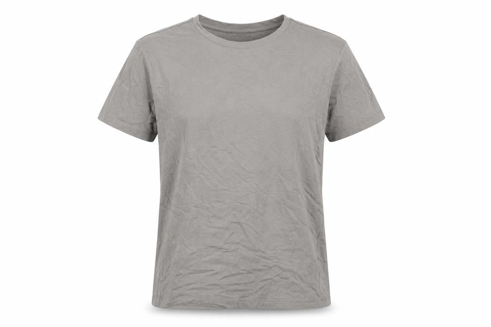 Unisex Adults UK Size S Zara Grey Basic T-Shirt