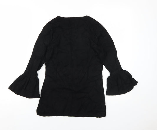 Apricot Women's Black Pullover Jumper Size 8