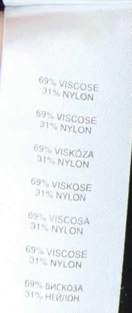 Apricot Women's Black Pullover Jumper Size 8