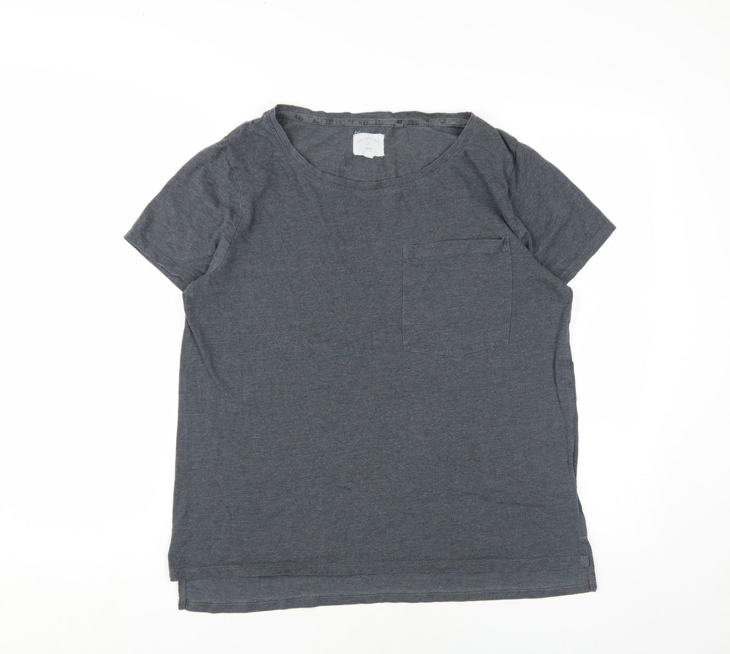Womens UK Size M NEXT Grey Basic T-Shirt