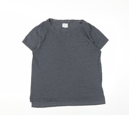 Womens UK Size M NEXT Grey Basic T-Shirt