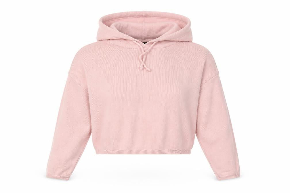 Womens UK Size S Boohoo Pink Pullover Hoodie
