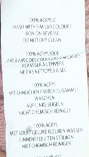 Boohoo Women's Pink Pullover Hoodie S