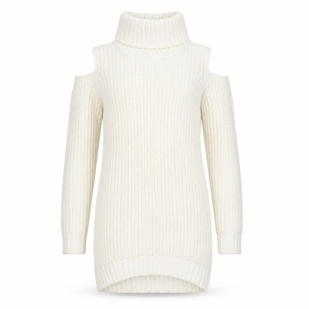 Womens UK Size 8 Fashion Union Ivory Pullover Jumper