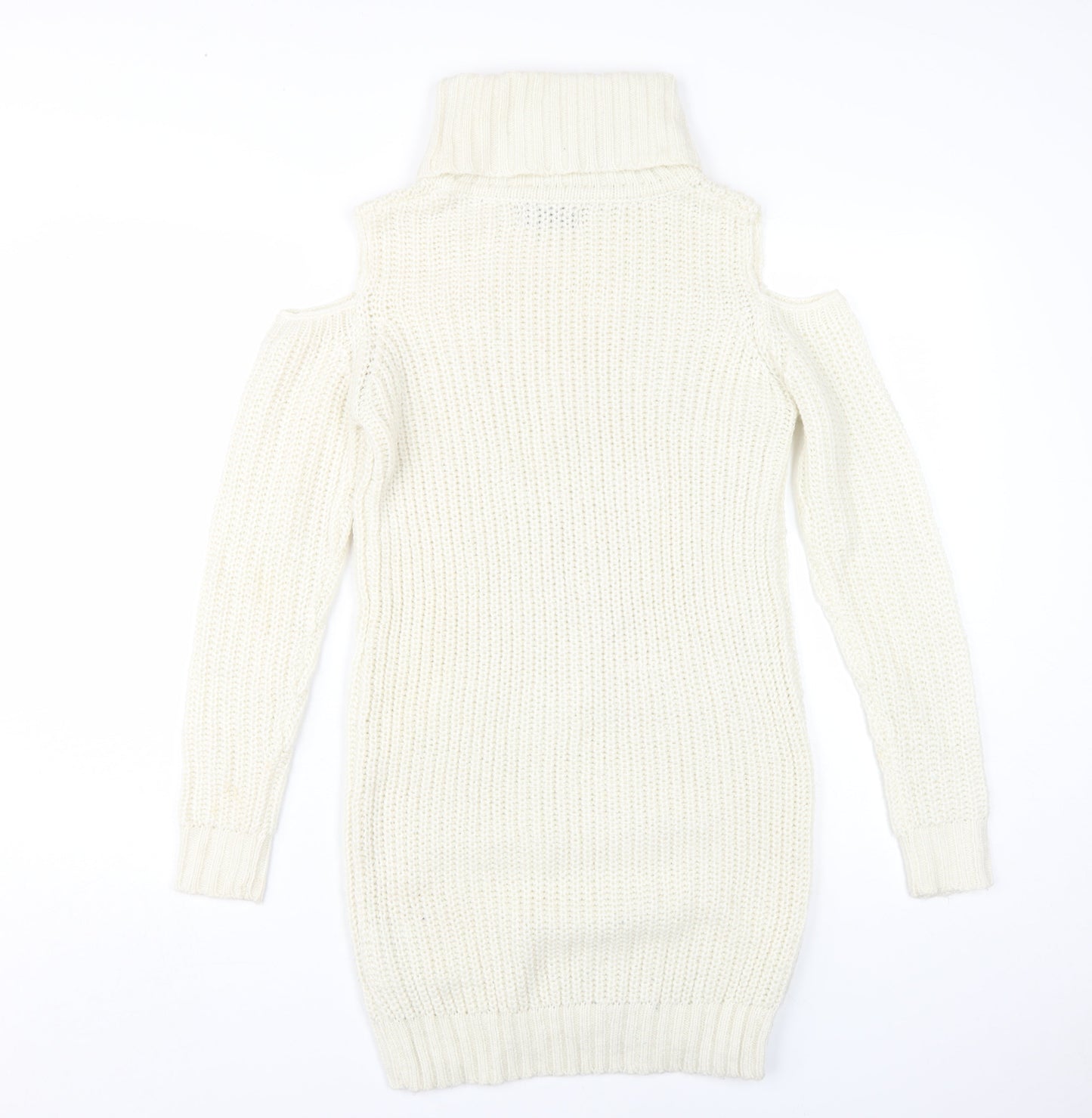Womens UK Size 8 Fashion Union Ivory Pullover Jumper