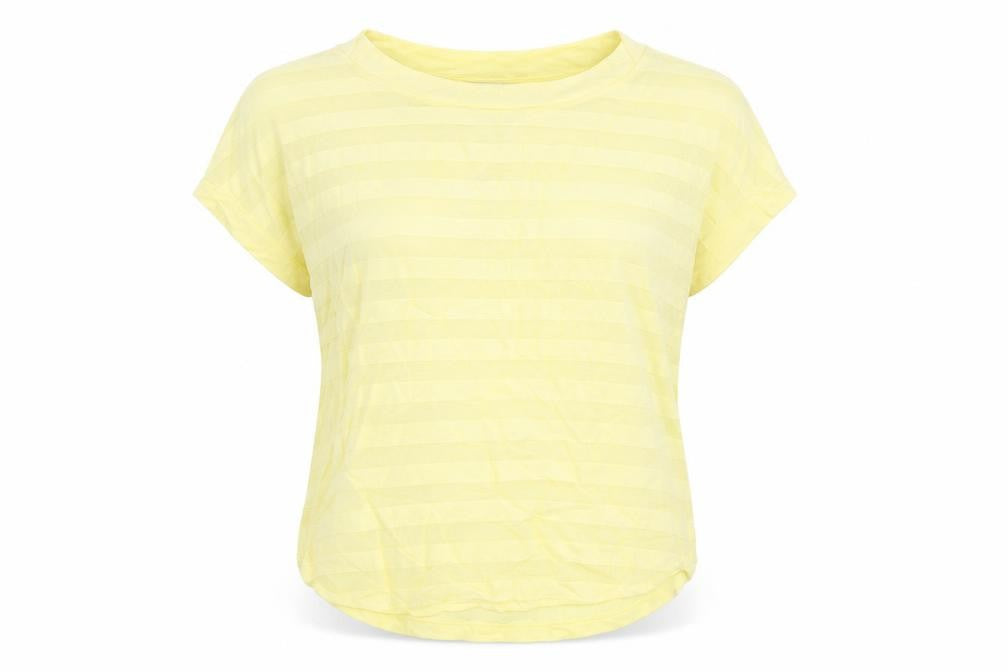 Womens UK Size 10 NEXT Yellow Basic T-Shirt