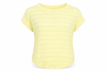 Womens UK Size 10 NEXT Yellow Basic T-Shirt