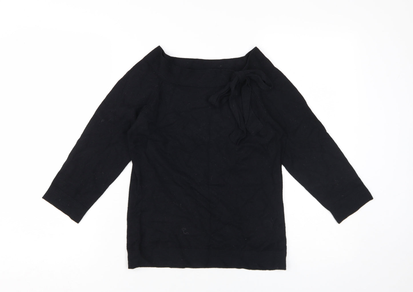 Womens UK Size 10 Marks and Spencer Black Basic Blouse