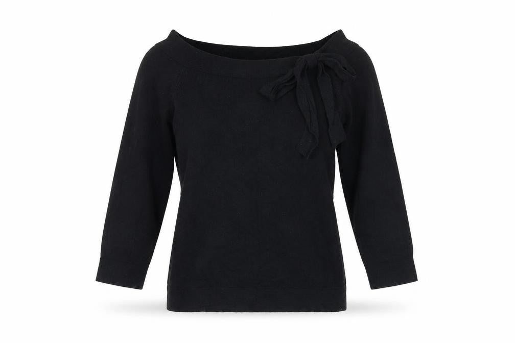 Womens UK Size 10 Marks and Spencer Black Basic Blouse