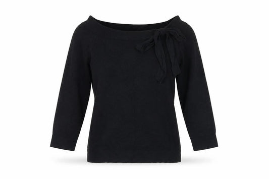 Womens UK Size 10 Marks and Spencer Black Basic Blouse