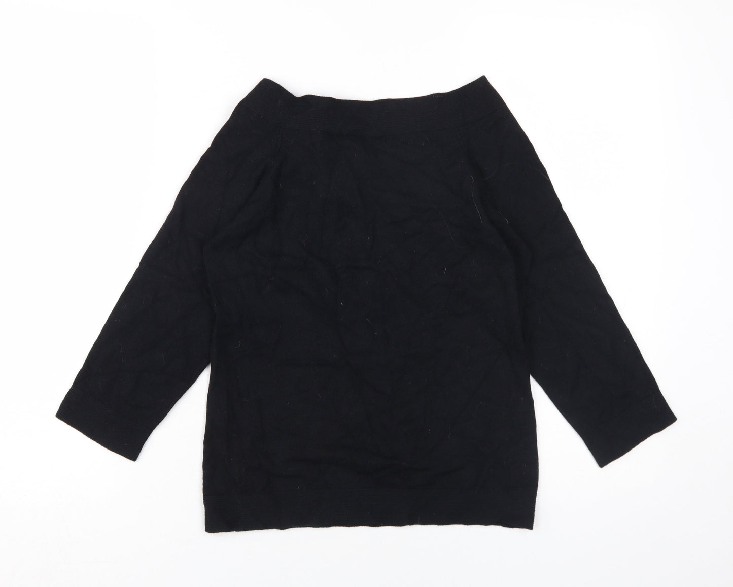 Womens UK Size 10 Marks and Spencer Black Basic Blouse