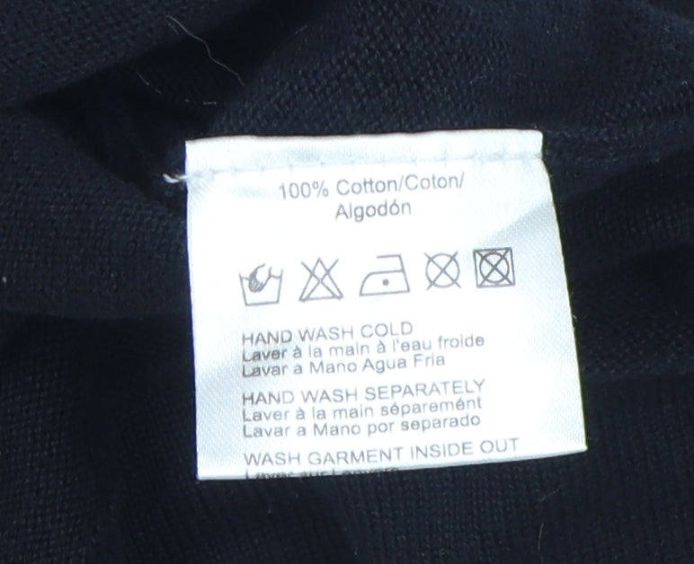 Womens UK Size 10 Pomodoro Black Cardigan Jumper