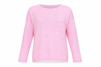 Womens UK Size S H&M Pink Pullover Jumper