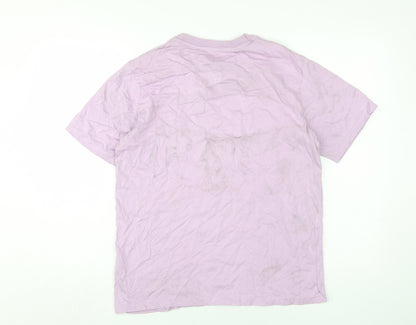 Mens UK Size M boohooMAN Purple  T-Shirt
