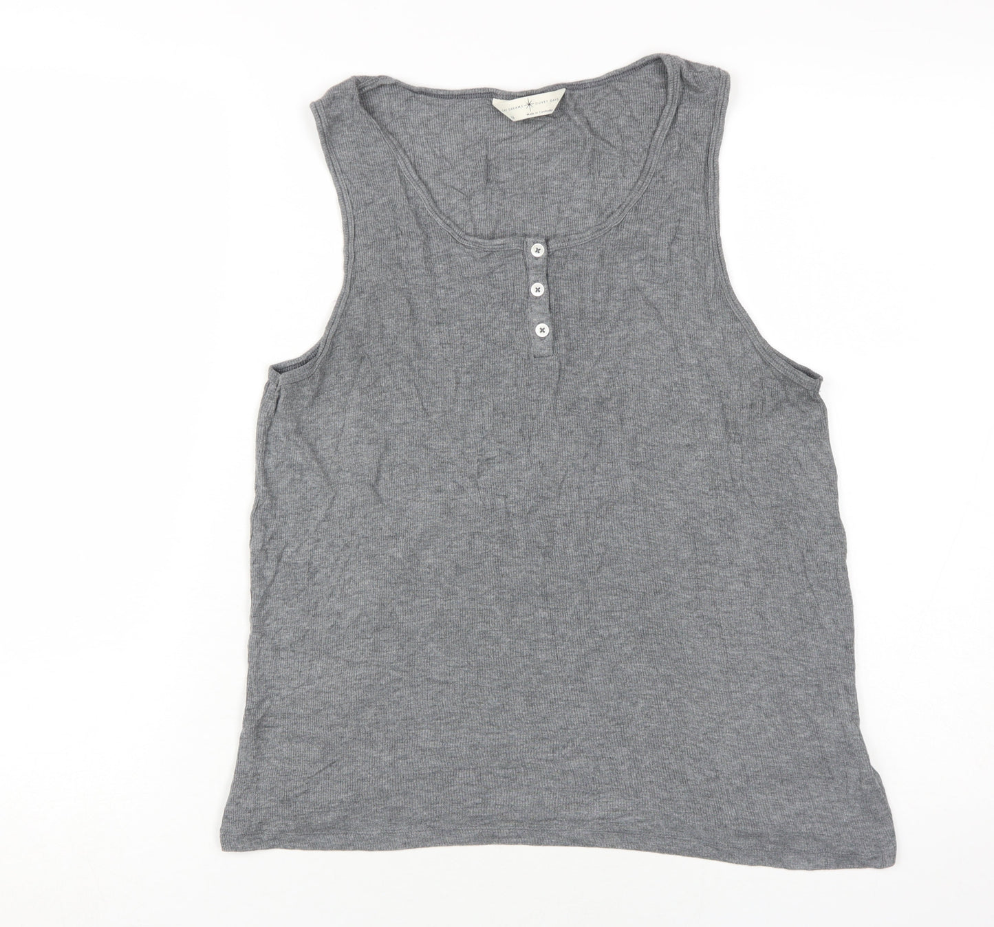 Womens UK Size 16 Marks and Spencer Grey Basic Tank