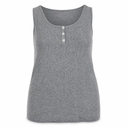 Womens UK Size 16 Marks and Spencer Grey Basic Tank