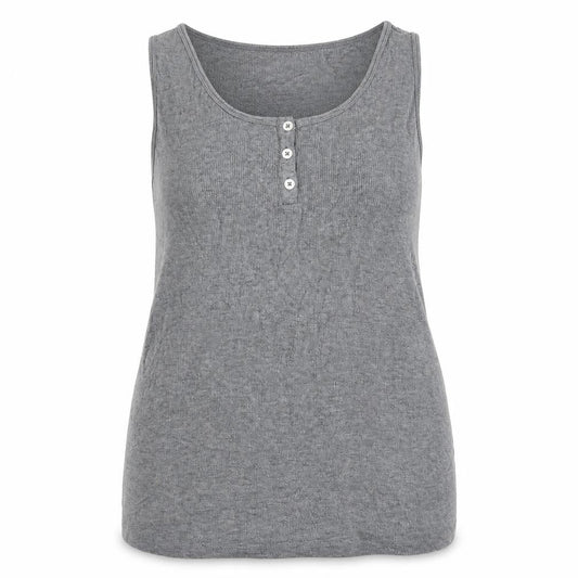 Womens UK Size 16 Marks and Spencer Grey Basic Tank