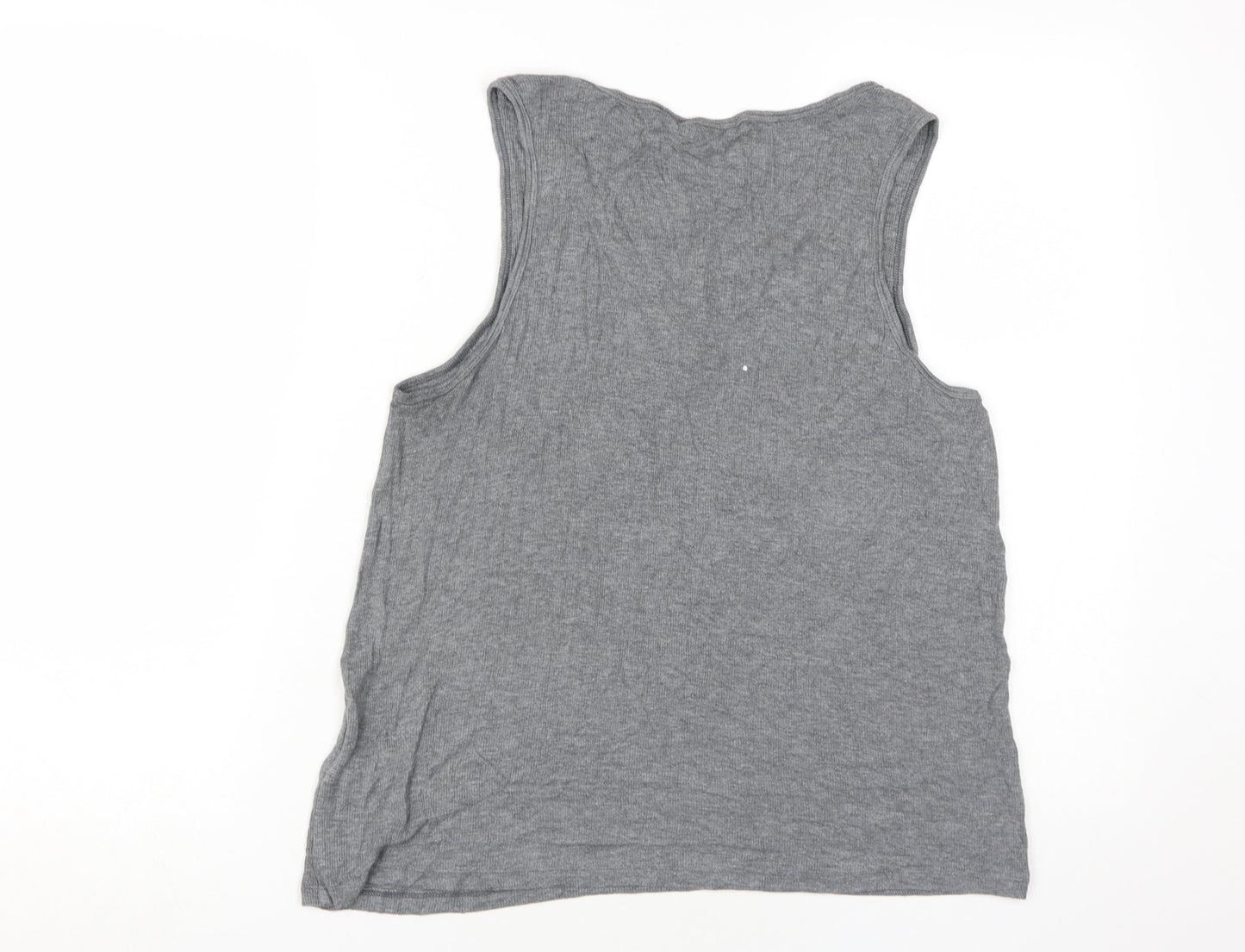 Womens UK Size 16 Marks and Spencer Grey Basic Tank