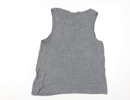 Womens UK Size 16 Marks and Spencer Grey Basic Tank