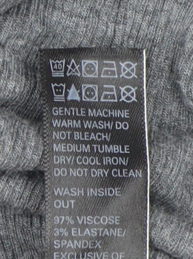 Womens UK Size 16 Marks and Spencer Grey Basic Tank