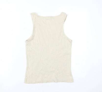 Jessica Reid Women's Beige Tank Top Size 16
