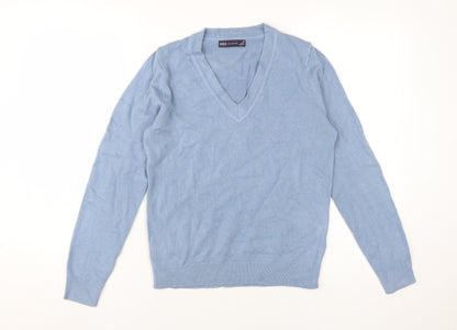 Womens UK Size XS Marks and Spencer Blue Pullover Jumper