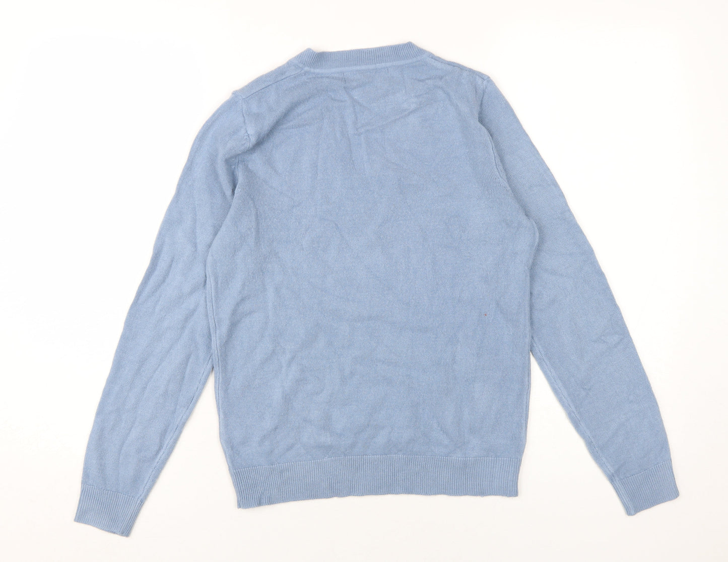 Womens UK Size XS Marks and Spencer Blue Pullover Jumper