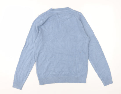 Womens UK Size XS Marks and Spencer Blue Pullover Jumper