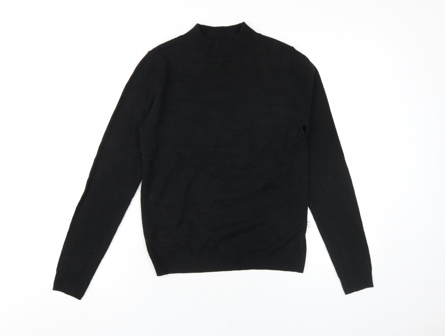 Womens UK Size 10 COLLUSION Black Pullover Jumper