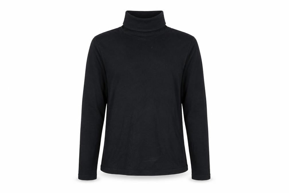 Womens UK Size S American Apparel Black Basic