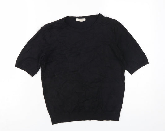 Womens UK Size S H&M Black Pullover Jumper