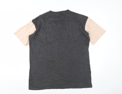 Womens UK Size 10 Missguided Multicoloured Basic T-Shirt