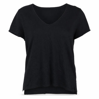Womens UK Size L Mohito Black Basic T-Shirt