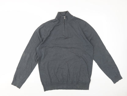 Burton Men's Blue Pullover Jumper M Casual